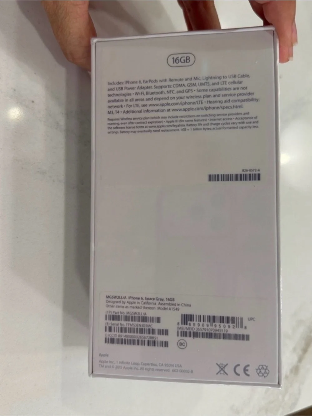 Apple iPhone 6 Space Gray